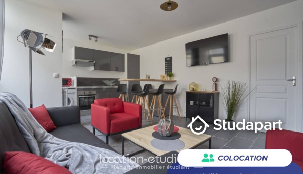 Colocation étudiante T4 &agrave; Lille (59800)