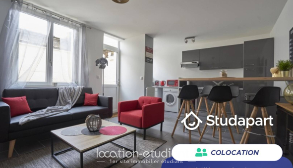 Colocation étudiante T4 &agrave; Lille (59800)