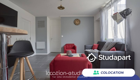 Colocation étudiante T4 &agrave; Lille (59800)