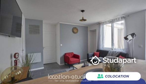 Colocation étudiante T4 &agrave; Lille (59800)