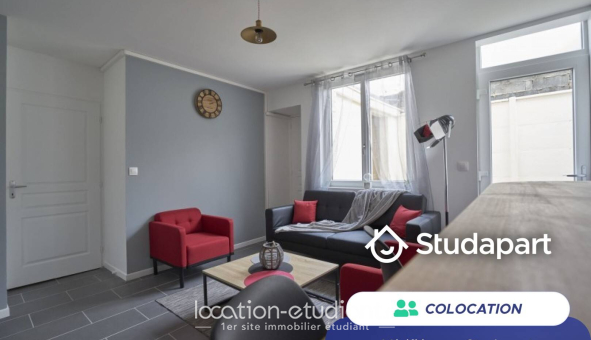 Colocation étudiante T4 &agrave; Lille (59800)