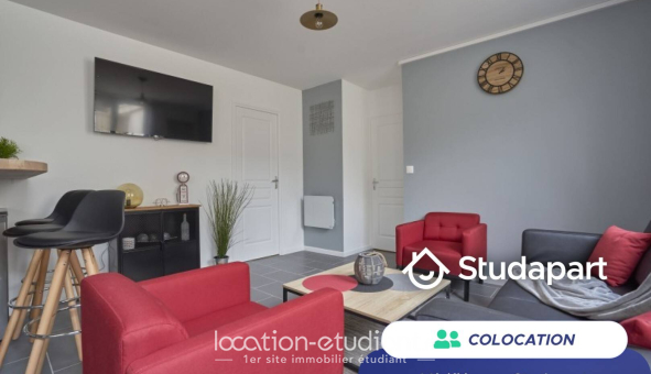 Colocation étudiante T4 &agrave; Lille (59800)
