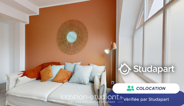 Colocation étudiante Studio &agrave; Lille (59800)