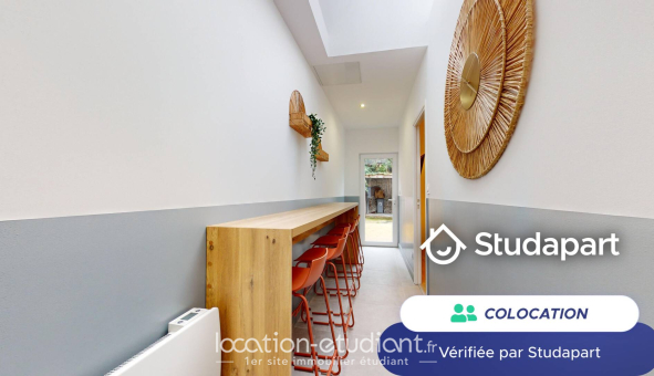 Colocation étudiante Studio &agrave; Lille (59800)