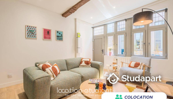 Colocation étudiante Studio &agrave; Lille (59800)