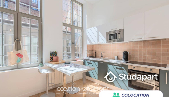 Colocation étudiante Studio &agrave; Lille (59800)