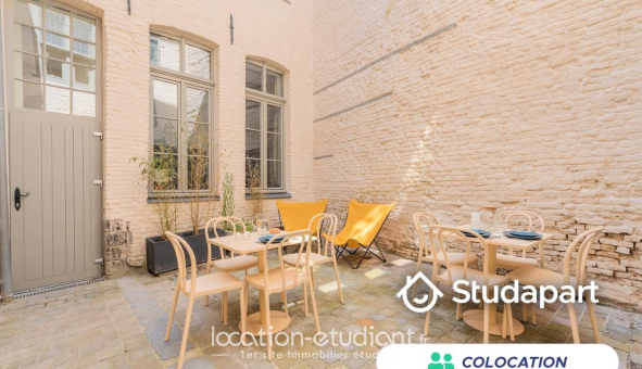 Colocation étudiante Studio &agrave; Lille (59800)