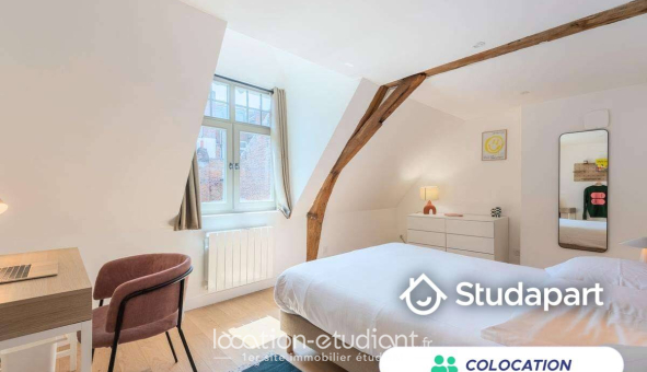 Colocation étudiante Studio &agrave; Lille (59800)
