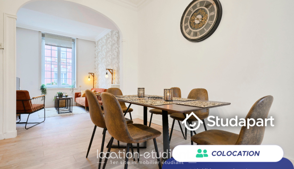 Colocation étudiante Duplex &agrave; Lille (59800)