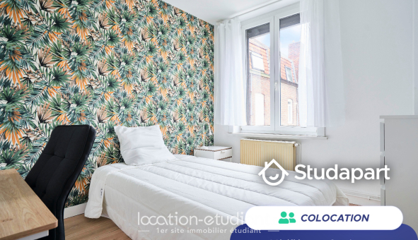 Colocation étudiante Duplex &agrave; Lille (59800)