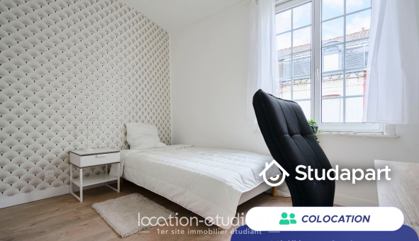 Colocation étudiante Duplex &agrave; Lille (59800)