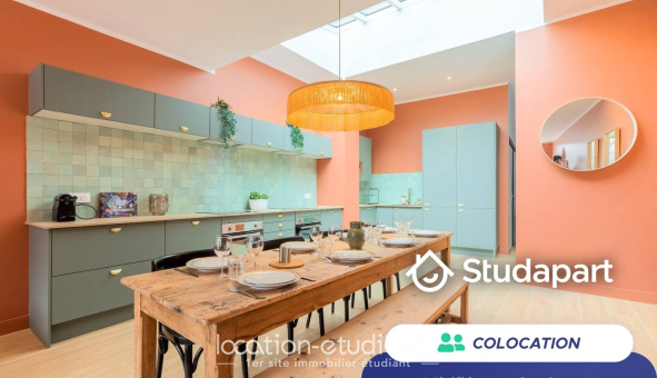 Colocation étudiante Studio &agrave; Lille (59800)