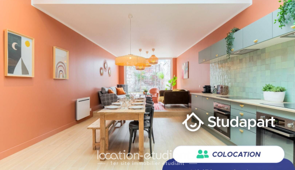 Colocation étudiante Studio &agrave; Lille (59800)