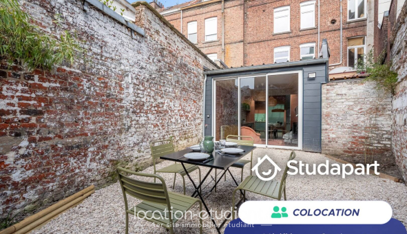Colocation étudiante Studio &agrave; Lille (59800)