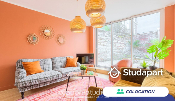 Colocation étudiante Studio &agrave; Lille (59800)