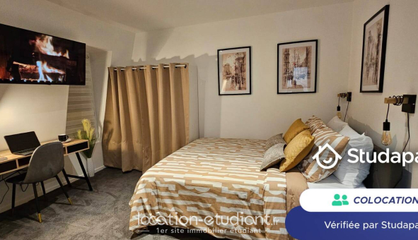 Colocation étudiante Studio &agrave; Lille (59800)