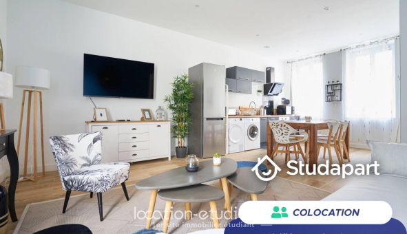 Colocation étudiante T5 &agrave; Lille (59800)