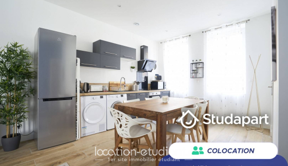 Colocation étudiante T5 &agrave; Lille (59800)