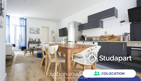 Colocation étudiante T5 &agrave; Lille (59800)
