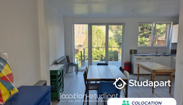 Colocation étudiante Studio &agrave; Lille (59800)