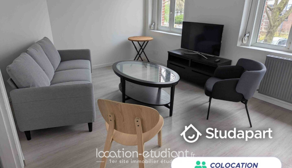 Colocation étudiante Studio &agrave; Lille (59800)