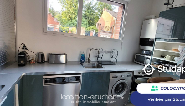 Colocation étudiante Studio &agrave; Lille (59800)