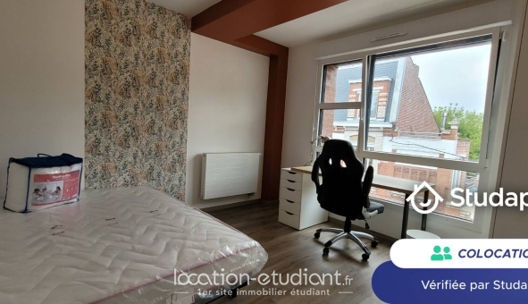 Colocation étudiante Studio &agrave; Lille (59800)