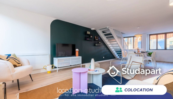 Colocation étudiante Studio &agrave; Lille (59800)