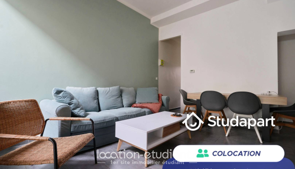 Colocation étudiante T4 &agrave; Lille (59800)