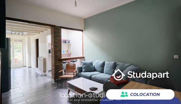 Colocation étudiante T4 &agrave; Lille (59800)