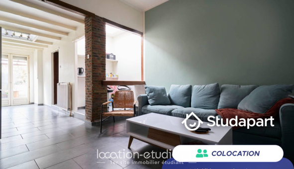 Colocation étudiante T4 &agrave; Lille (59800)