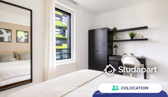 Colocation étudiante Studio &agrave; Lille (59800)