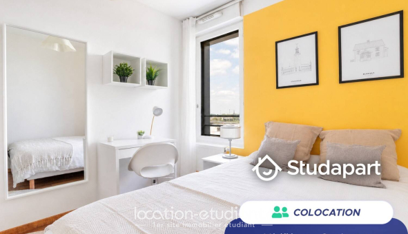 Colocation étudiante Studio &agrave; Lille (59800)