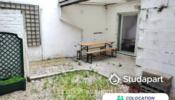 Colocation étudiante Studio &agrave; Lille (59800)