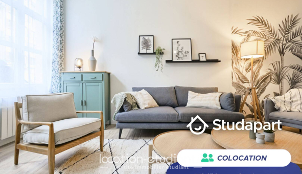 Colocation étudiante Studio &agrave; Lille (59800)