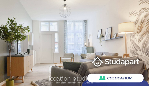 Colocation étudiante Studio &agrave; Lille (59800)