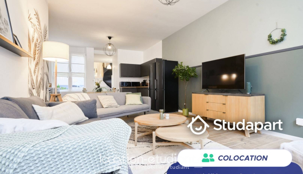 Colocation étudiante Studio &agrave; Lille (59800)