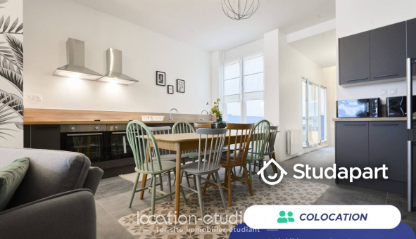 Colocation étudiante Studio &agrave; Lille (59800)