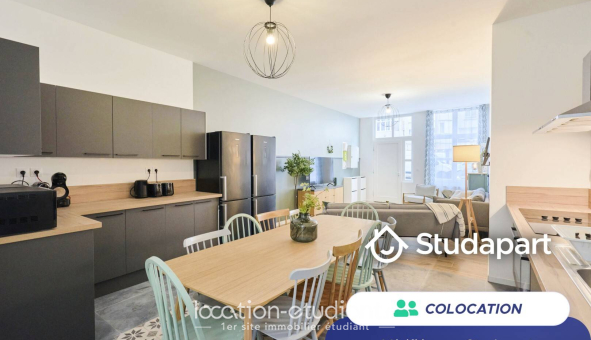 Colocation étudiante Studio &agrave; Lille (59800)