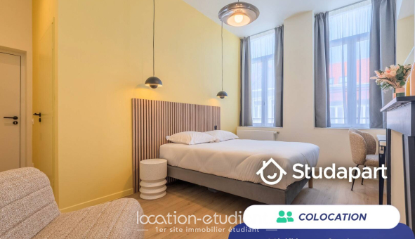 Colocation étudiante Studio &agrave; Lille (59800)