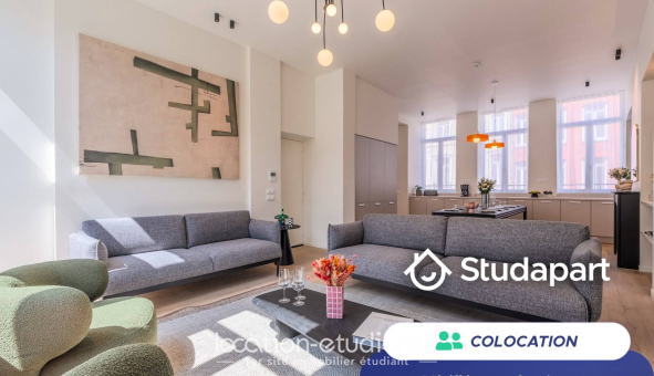 Colocation étudiante Studio &agrave; Lille (59800)
