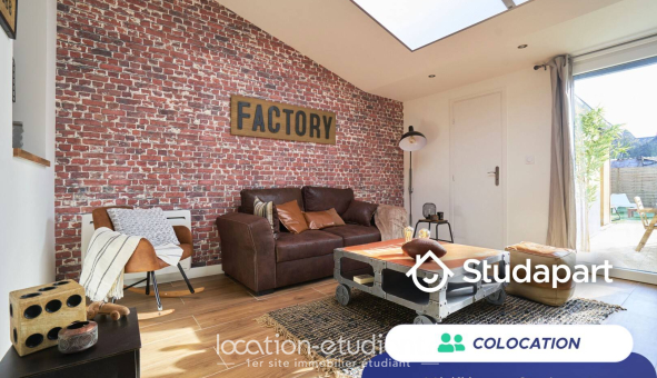 Colocation étudiante T5 &agrave; Lille (59800)