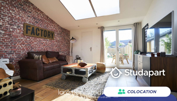 Colocation étudiante T5 &agrave; Lille (59800)