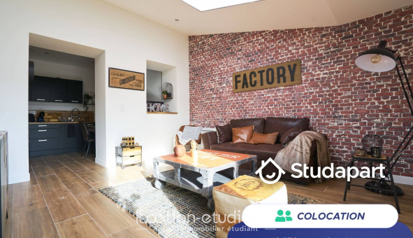 Colocation étudiante T5 &agrave; Lille (59800)