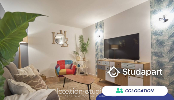 Colocation étudiante T5 &agrave; Lille (59800)
