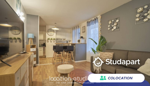 Colocation étudiante T5 &agrave; Lille (59800)