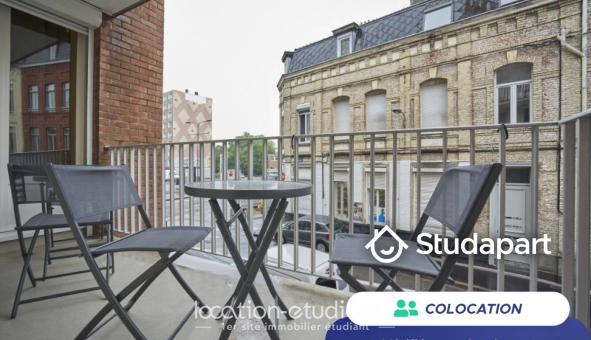Colocation étudiante T5 &agrave; Lille (59800)