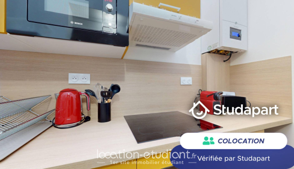 Colocation étudiante Studio &agrave; Lille (59800)