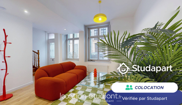 Colocation étudiante Studio &agrave; Lille (59800)