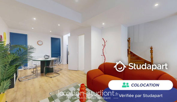 Colocation étudiante Studio &agrave; Lille (59800)